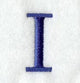 Schoolbook Letter I (3 Inch)