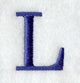 Schoolbook Letter L (3 Inch)