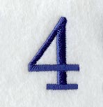 Schoolbook Number 4 (3 Inch)