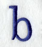 Schoolbook Lower Case Letter b (3 Inch)