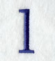 Schoolbook Lower Case Letter l (3 Inch)