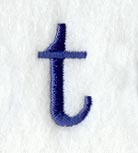 Schoolbook Lower Case Letter t (3 Inch)