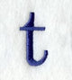 Schoolbook Lower Case Letter t (3 Inch)