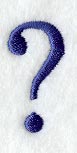 Schoolbook Question Mark (3 Inch)