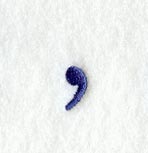 Schoolbook Comma (3 Inch)