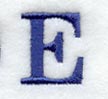 Schoolbook Letter E (3 Inch)