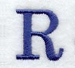 Schoolbook Letter R (3 Inch)