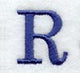 Schoolbook Letter R (3 Inch)