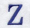 Schoolbook Letter Z (3 Inch)