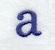 Schoolbook Lower Case Letter a (3 Inch)