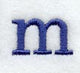 Schoolbook Lower Case Letter m (3 Inch)