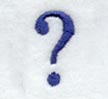 Schoolbook Question Mark (3 Inch)
