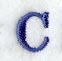 Schoolbook Letter C (3 Inch)