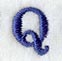Schoolbook Letter Q (3 Inch)