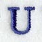 Schoolbook Letter U (3 Inch)