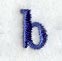 Schoolbook Lower Case Letter b (3 Inch)