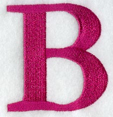 Garamond Letter B (3 Inch)