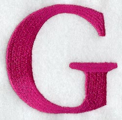 Garamond Letter G (3 Inch)