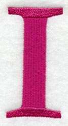Garamond Letter I (3 Inch)