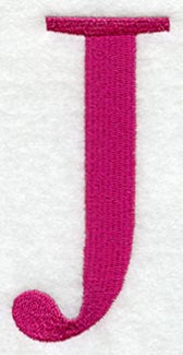 Garamond Letter J (3 Inch)