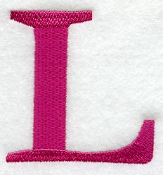 Garamond Letter L (3 Inch)