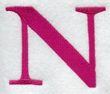 Garamond Letter N (3 Inch)