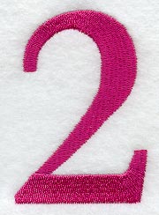 Garamond Number 2 (3 Inch)