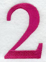 Garamond Number 2 (3 Inch)