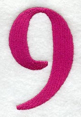 Garamond Number 9 (3 Inch)