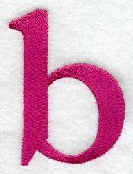 Garamond Lower Case Letter b (3 Inch)