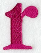 Garamond Lower Case Letter r (3 Inch)