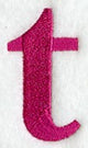 Garamond Lower Case Letter t (3 Inch)