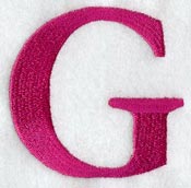 Garamond Letter G (3 Inch)
