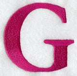 Garamond Letter G (3 Inch)