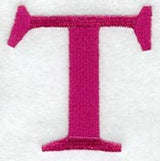 Garamond Letter T (3 Inch)