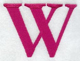 Garamond Letter W (3 Inch)