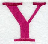 Garamond Letter Y (3 Inch)