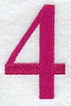 Garamond Number 4 (3 Inch)