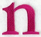 Garamond Lower Case Letter n (3 Inch)