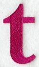 Garamond Lower Case Letter t (3 Inch)