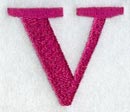 Garamond Lower Case Letter v (3 Inch)