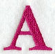 Garamond Letter A (3 Inch)