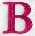 Garamond Letter B (3 Inch)