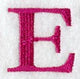 Garamond Letter E (3 Inch)