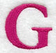 Garamond Letter G (3 Inch)