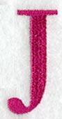 Garamond Letter J (3 Inch)
