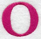 Garamond Letter O (3 Inch)
