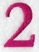 Garamond Number 2 (3 Inch)