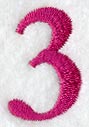 Garamond Number 3 (3 Inch)