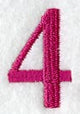 Garamond Number 4 (3 Inch)